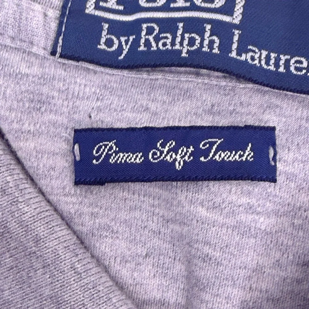 Polo Ralph Lauren Polo Men XXL Grey Pima Soft Touch Cotton Classic Pony Golf
